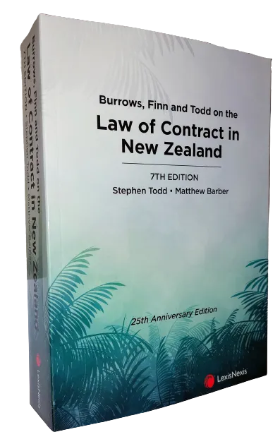 Burrows, Finn and Todd on the Law of Contract in New Zealand, 7th edition