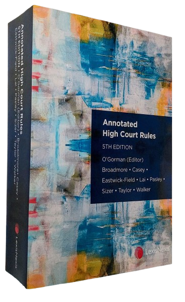 Annotated High Court Rules, 5th edition